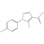 1-(4-BROMOPHENYL)-5-METHYL-1H-PYRAZOLE-4-CARBOXYLICACID