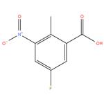 5-Fluoro-3-nitro-o-toluic acid