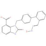 Azilsartan Impurity D
3-((2'-(N'-hydroxycarbamimidoyl)-[1,1'-biphenyl]-4-yl) methyl)-2-oxo-2,3-dihydro-1H-benzo[d]imidazole-4-carboxylic acid