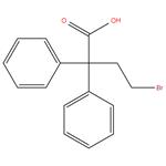 4-Bromo-2,2-diphenylbutyric acid;