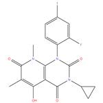 3-Cyclopropyl-1-(2-fluoro-4-iodophenyl)-5-hydroxy-6,8- dimethylpyrido[2,3-d]pyrimidine-2,4,7(1H,3H,8H)- trione