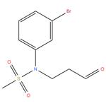 N-(3-Bromo-phenyl)-N-(3-oxo-propyl)-methanesulfonamide