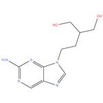 2- ( 2- ( 2 - amino - 9H - purin - 9 - yl ) ethyl ) propane - 1,3 - diol