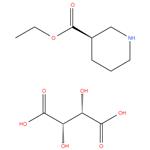 R-ethyl nipecotate-L-(+)-tartarate salt