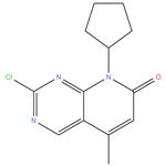 2-chloro-8-cyclopentyl-5-methylpyrido[2,3-d]pyrimidin-7(8H)-one