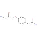 Atenolol EP Impurity J
2-(4-(3-amino-2-hydroxypropoxy)phenyl)acetamide