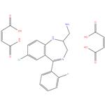 2-Aminomethyl-7-Chloro-
2,3-Dihydro-5-(2-
Fluorophenyl)-1h-1,4-
Benzodiazepine Dimaleate