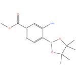 methyl 3-amino-4-(4,4,5,5-tetramethyl-1,3,2-dioxaborolan-2-yl)benzoate