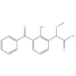 2-amino-3-benzoyl-α-(methylthio)phenylacetamide