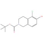 tert-butyl 5-chloro-6-hydroxy-3,4-dihydro-1H-isoquinoline-2-carboxylate