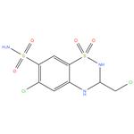 3-Des(allylthio)methyl-3-chloromethyl Althiazide
6-Chloro-3-(chloromethyl)-3,4-dihydro-2H-1,2,4-
benzothiadiazine-7-sulfonamide 1,1-Dioxide