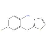 4 - fluoro - 2- ( thiophen - 2 - ylmethyl ) aniline