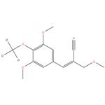 alpha-(3,4,5-Trimethoxybenzylidene)-beta- methoxypropylnitrile