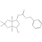 Benzyl (3aS,4R,6S,6aR)-(6-hydroxy-2,2-dimethyl-tetrahydro-cyclopenta[1,3]dioxol-4-yl)-carbamate