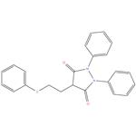 1,2-diphenyl-4-[2-(phenylthio)ethyl]-3,5-pyrazolidinedione