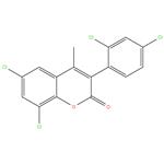 6,8-Dichloro-3(2,4-Dichlorophenyl)-4-Methylcoumarin