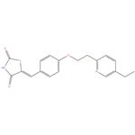 Pioglitazone EP impurity B
Didehydro Pioglitazone Impurity ;
5-{4-[2-(5-Ethyl-2-pyridinyl) ethoxy] benzylidene}-2,4- thiazolidinedione