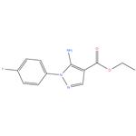 ETHYL-5-AMINO-1-(4-FLUOROPHENYL)PYRAZOLE-4-CARBOXYLATE