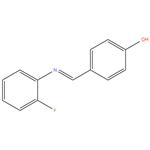 4-{(E)-[(2-fluorophenyl)imino]methyl}phenol