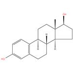 Estradiol
(8R,9S,13S,14S,17S)-13-methyl-7,8,9,11,12,13,14,15,16,17
-decahydro-6H-cyclopenta[a]phenanthrene-3,17-diol