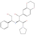 (2S,3R,1''S)3-(2',3'-Dihydro-benzo[1,4]dioxin-6'-yl)-3-hydroxy-2-(2''-hydroxy-1''-phenyl-ethylamino)-1-pyrrolidin-1-yl- propan-1-one