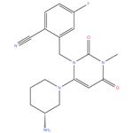 Trelagliptin intermediate 2-[6-(3-Amino-piperidin-1-yl)-3-methyl-2,4-dioxo-3,4-dihydro-2H-pyrimidin-1-ylmethyl]-