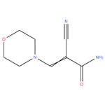 2-cyano-3-morpholinoacrylamide