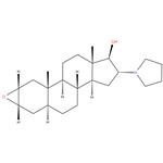 (2alpha,3alpha,5alpha,16beta,17beta)-2,3-Epoxy-16-(1-pyrrolidinyl)androstan-17-ol