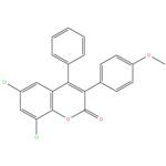 6,8-Dichloro-3(4-Methoxyphenyl)-4-Phenylcoumarin