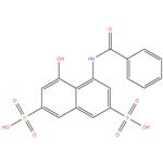 4-Benzamido-5-hydroxy-2,7-naphthalenedisulfonic acid