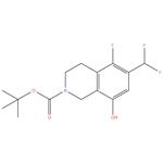 tert-butyl 6-(difluoromethyl)-5-fluoro-8-hydroxy -3,4-dihydroisoquinoline-2(1H)-carboxylate