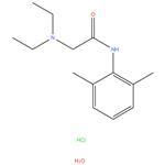 Lidocaine hydrochloride monohydrate