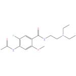 4 - acetamido - 5 - chloro - N- ( 2- ( diethylamino ) ethyl ) -2 - methoxybenzamide