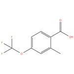 2 - methyl - 4- ( trifluoromethoxy ) benzoic acid