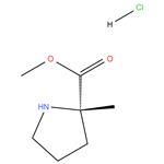 L-​Proline, 2-​methyl-​, methyl ester, hydrochloride