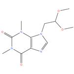 9- ( 2,2 - dimethoxyethyl ) -1,3 - dimethyl - 3,9 - dihydro - 1H - purine - 2,6 - dione