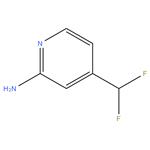 4- ( difluoromethyl ) pyridin - 2 - amine