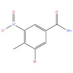 3-Bromo-4-methyl-5-nitro benzamide