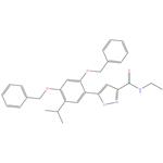 5-(2,4-Bis-benzyloxy-5-isopropyl-phenyl)-isoxazole-3-carboxylic acid ethylamide