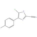 4-Chloro-2-cyano-5-(4-
methylphenyl) imidazole