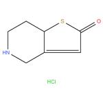 5,6,7,7a-Tetrahydrothieno[3,2-c]pyridine-2(4H)-one hydrochloride