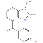 7-(4-Bromobenzoyl)-3-methylthioindolin-2-one