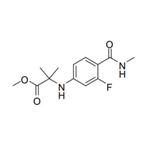 methyl 2-{[3-fluoro-4-(methylcarbamoyl) phenyl]amino}-2-methylpropanoate (Enzalutamide-KSM)