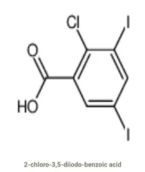 2 Chloro 3,5 Diiodo Benzoic Acid