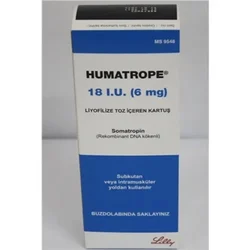 Humatrope 18 I.U (6 Mg)