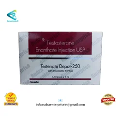 Testosterone Enanthate 250 Injection - Testenate Depot, Packaging Type: Vial, Packaging Size: 1 ml
