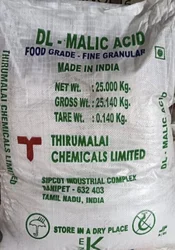 Dl Malic Acid, Packaging Size: 25-50 Kg, Packaging Type: Bag