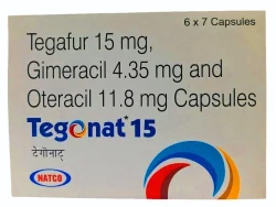 Tegonat 20mg Capsule, Packaging Size: 1*7 Capsules
