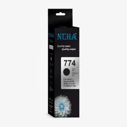 Black Neha T774 Epson Ink, Plastic Bottle, Packaging Size: 70 ml
