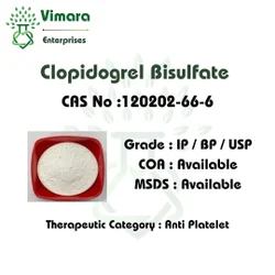 Clopidogrel Bisulphate API Powder USP